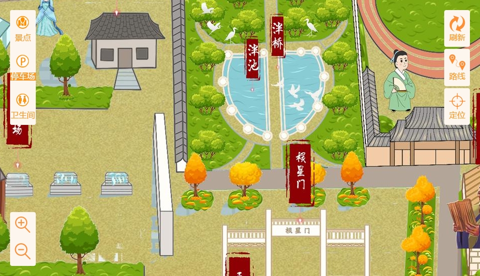 贵南手绘地图景区语音讲解导览系统：智慧景区建设的基石