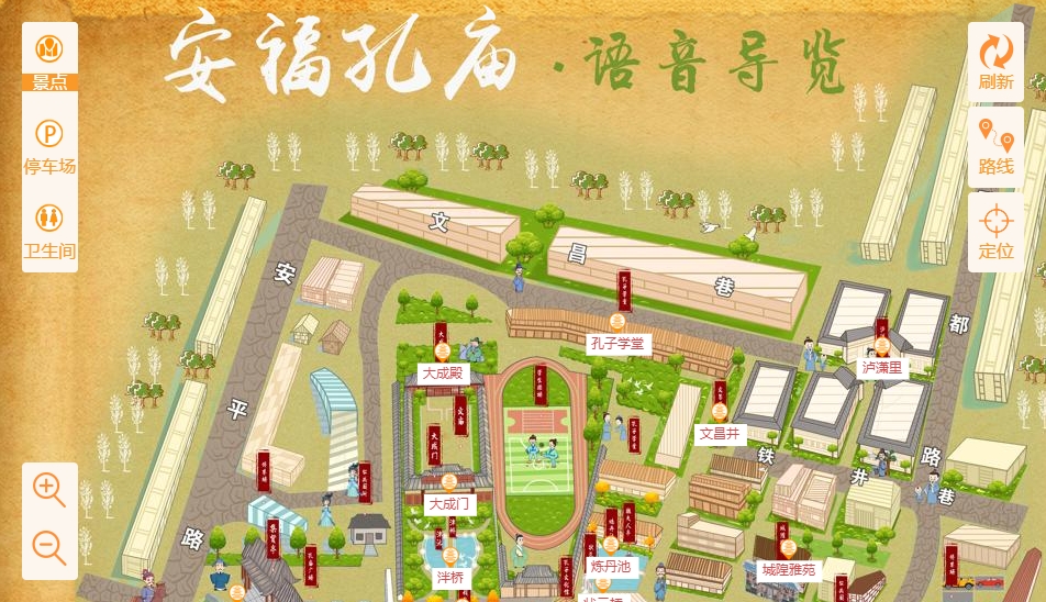 贵南手绘地图：智慧景区智能化服务的延伸